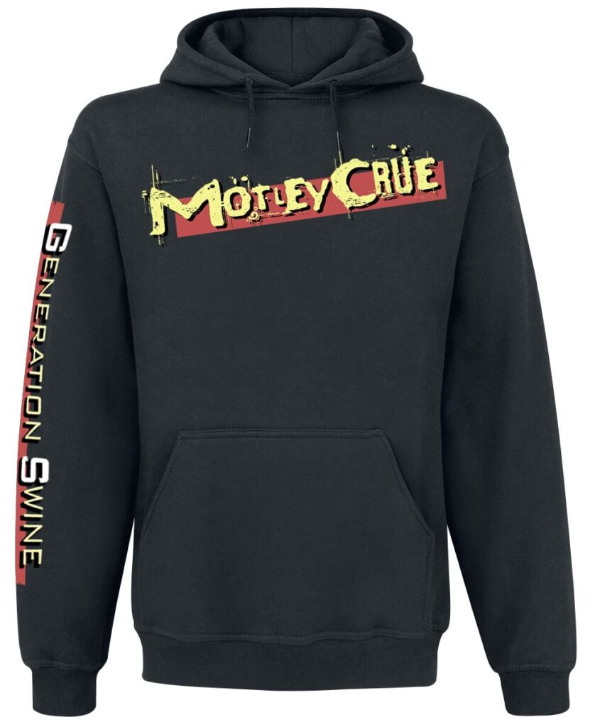Mötley Crüe Generation swine Hoodie black