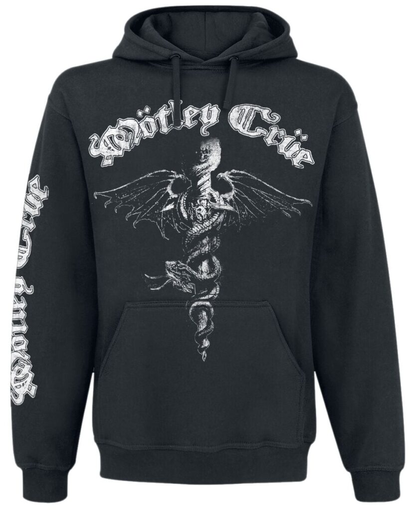 Mötley Crüe Hollywood Hoodie black