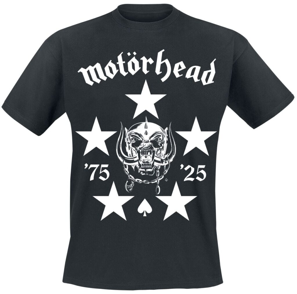 Motörhead 50 BMG Logo T-shirt black