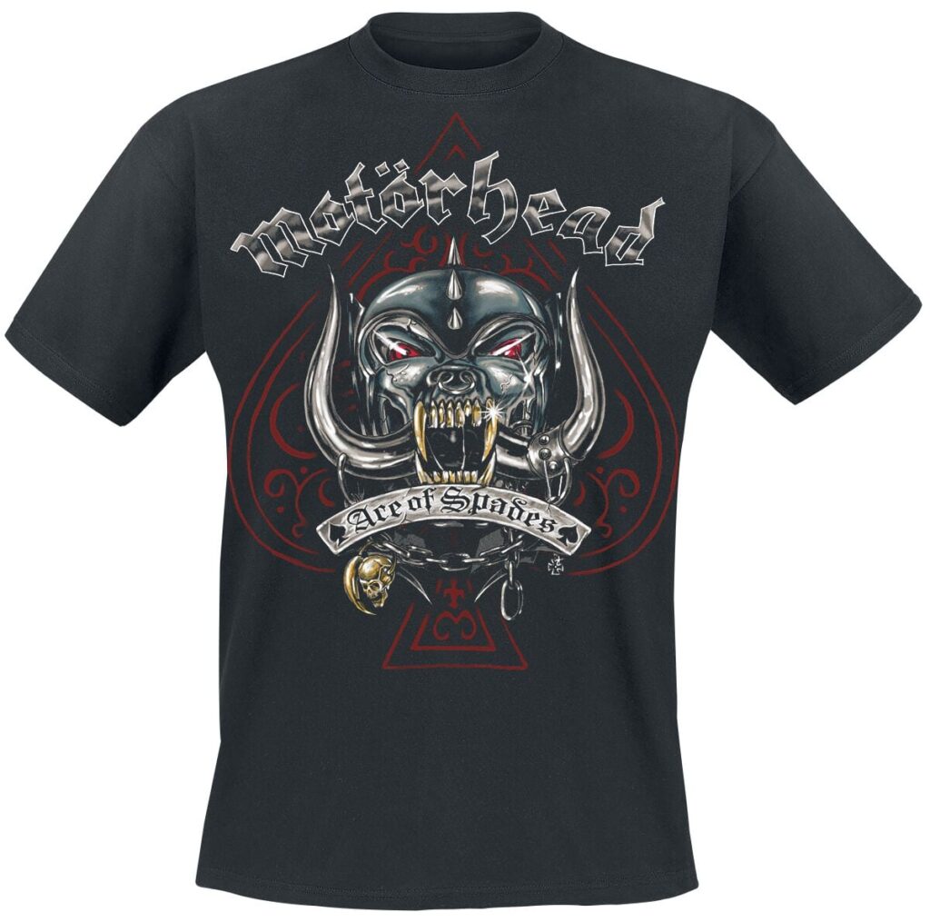Motörhead Ace Of Spades Tattoo T-shirt black