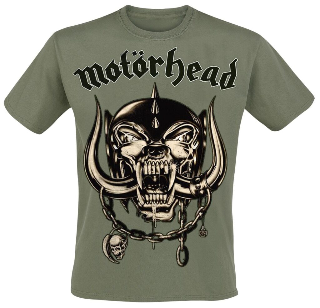 Motörhead Army Green Warpig T-shirt olive