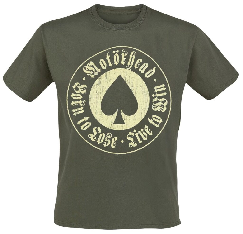 Motörhead Born To Lose T-shirt khaki