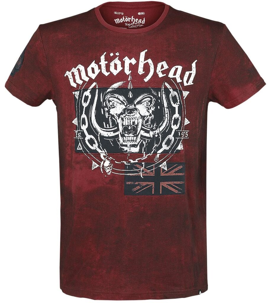 Motörhead EMP Signature Collection T-shirt dark red