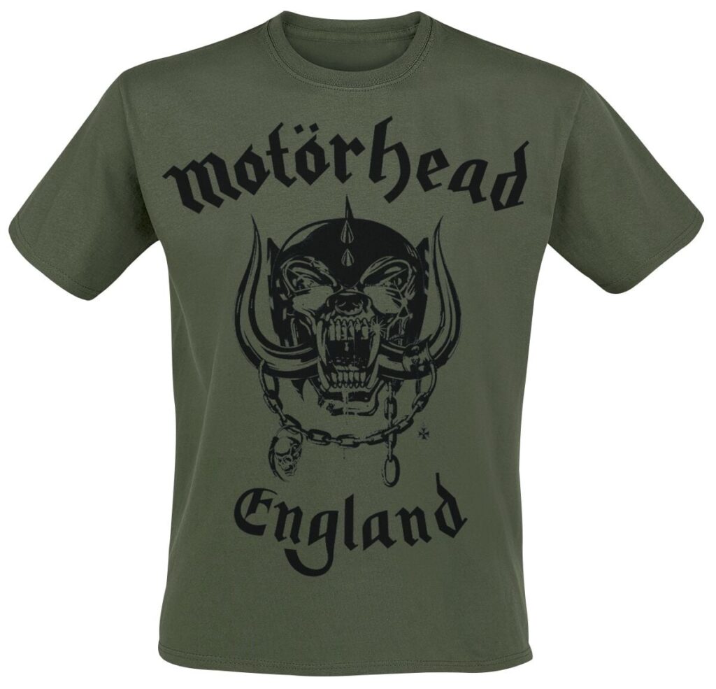 Motörhead Hammersmith Short Sharp Pain T-shirt khaki