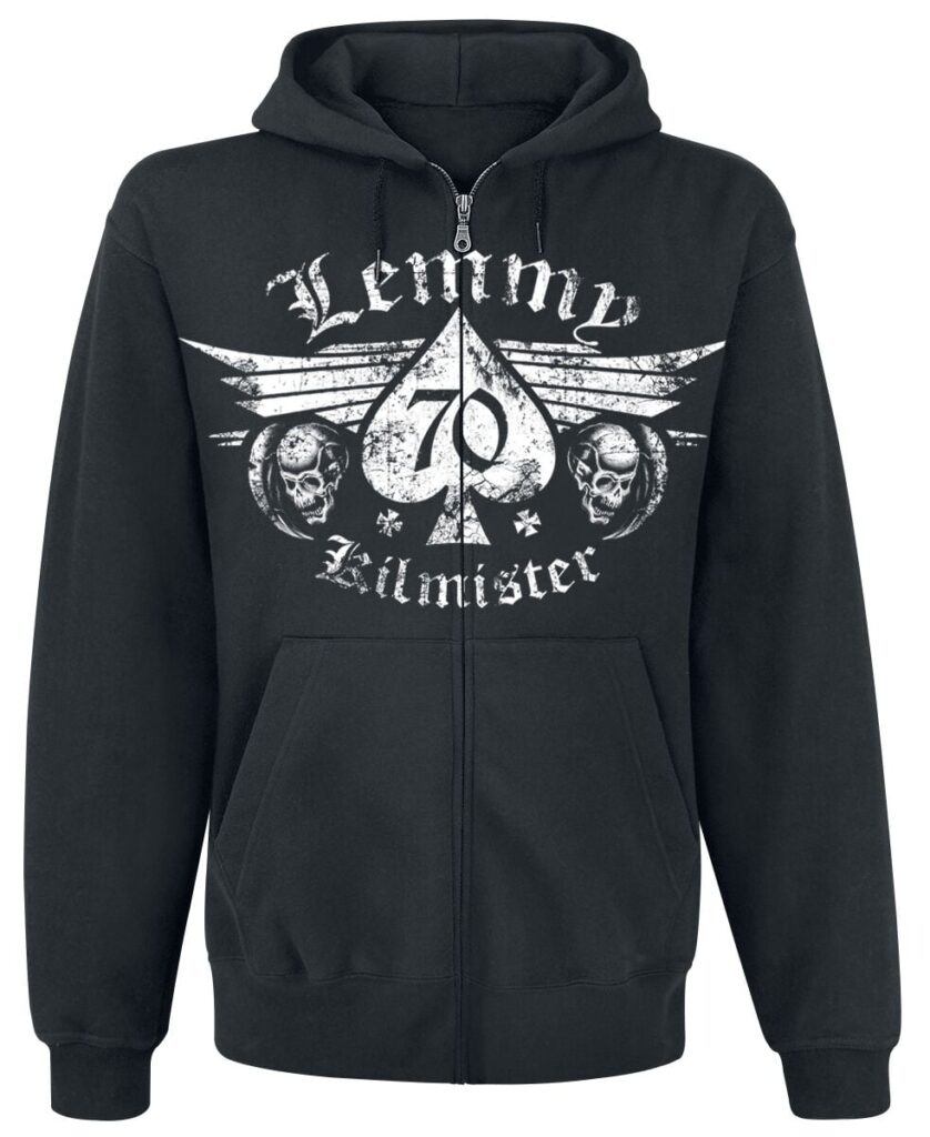Motörhead Lemmy - Forever Hoodie Jacket black