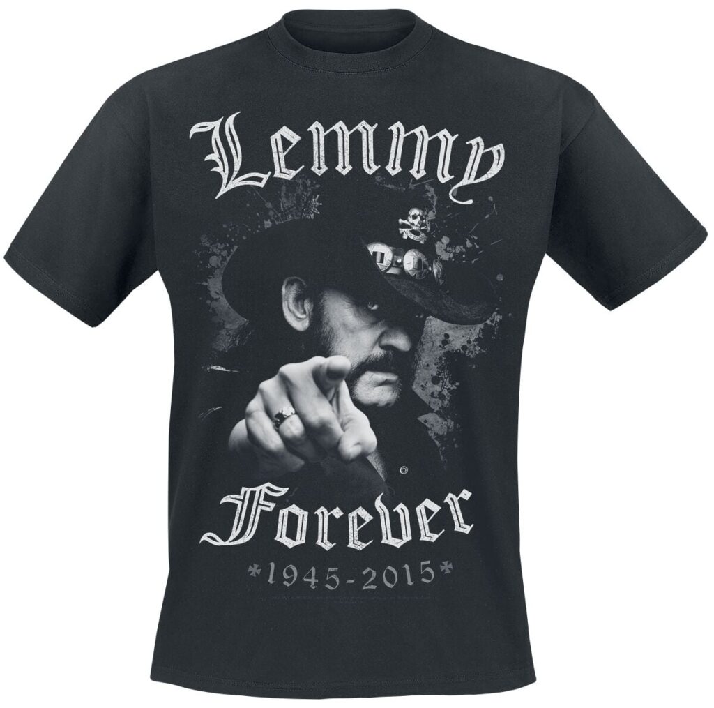 Motörhead Lemmy - Forever T-shirt black