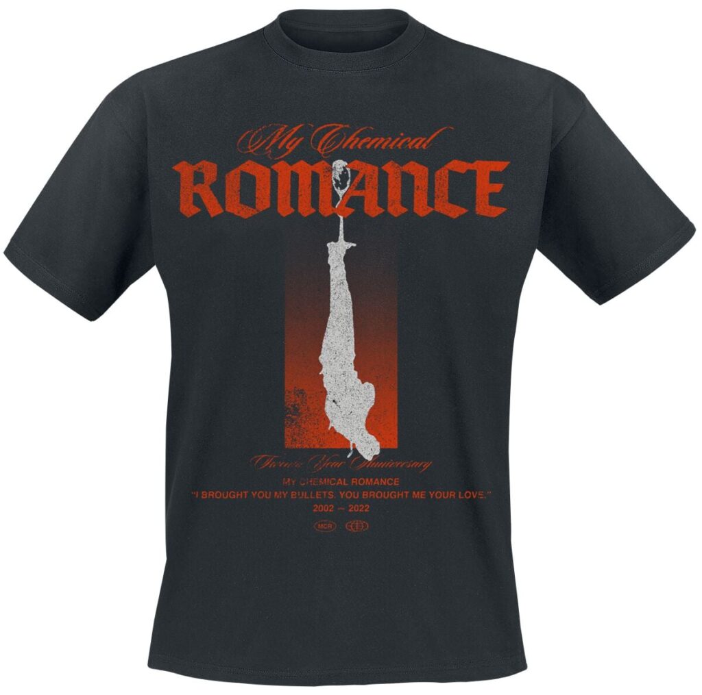 My Chemical Romance Twenty Year Hanging T-shirt black