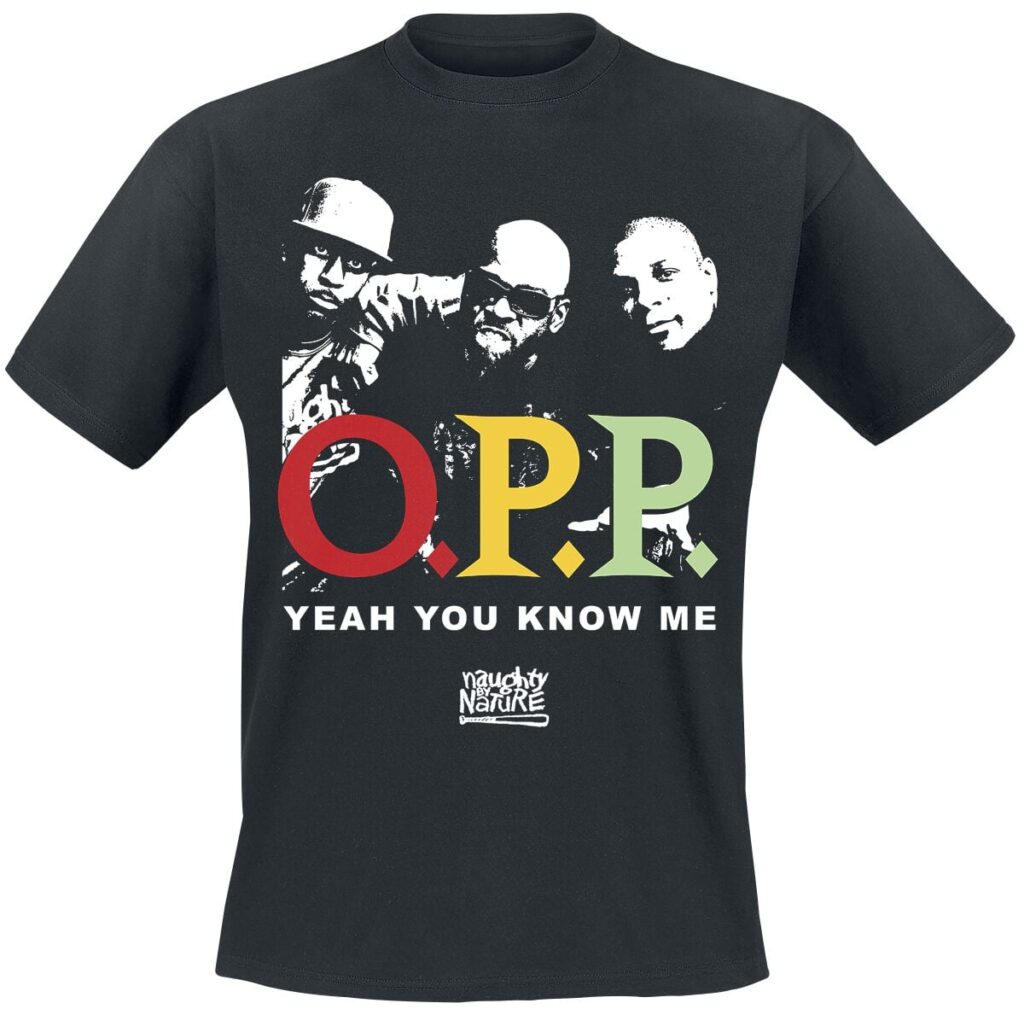 Naughty by Nature Vintage OPP YYKM T-shirt black