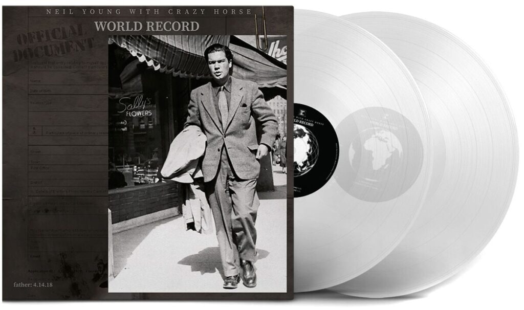 Neil Young & Crazy Horse World record LP coloured
