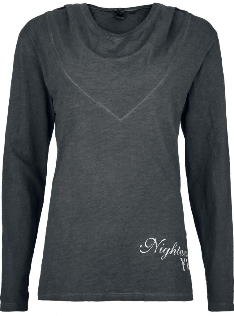 Nightwish Yesterwynde Boat Hoodie Jacket anthracite