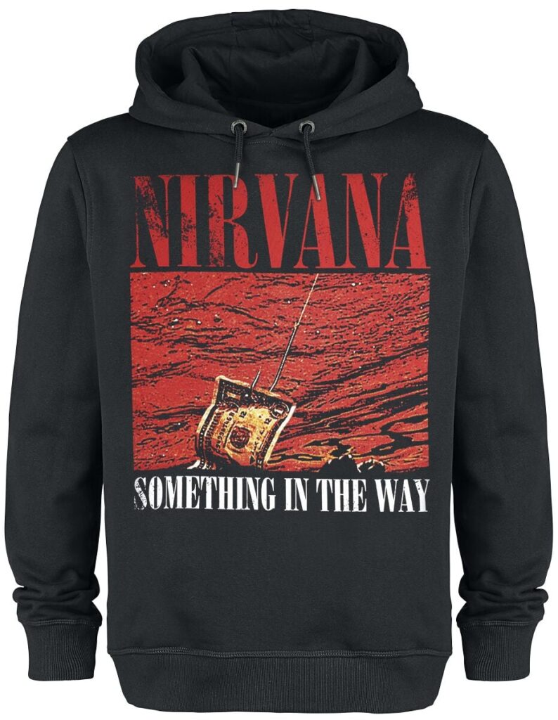 Nirvana Amplified Collection - Something In The Way Hoodie black