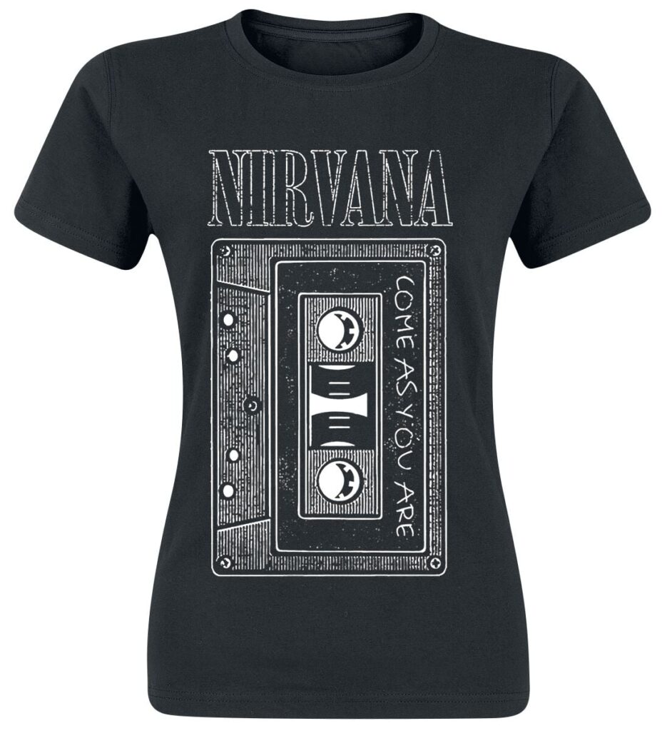 Nirvana As You Are Tape T-shirt black