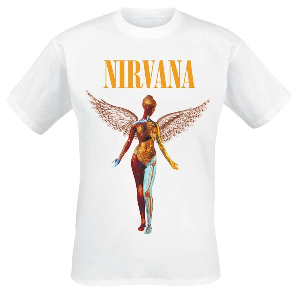 Nirvana In Utero T-shirt white
