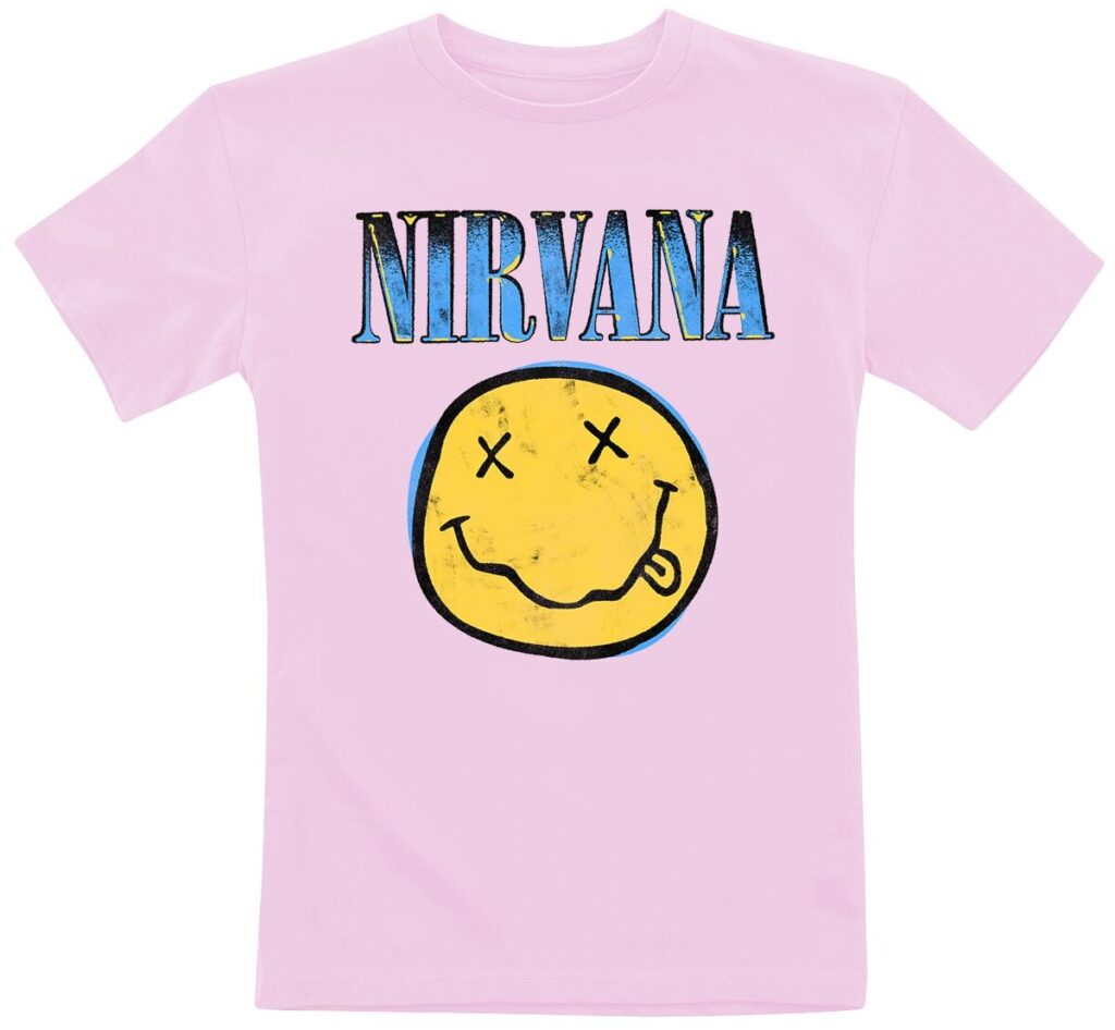 Nirvana Kids - Gradient T-Shirt light pink