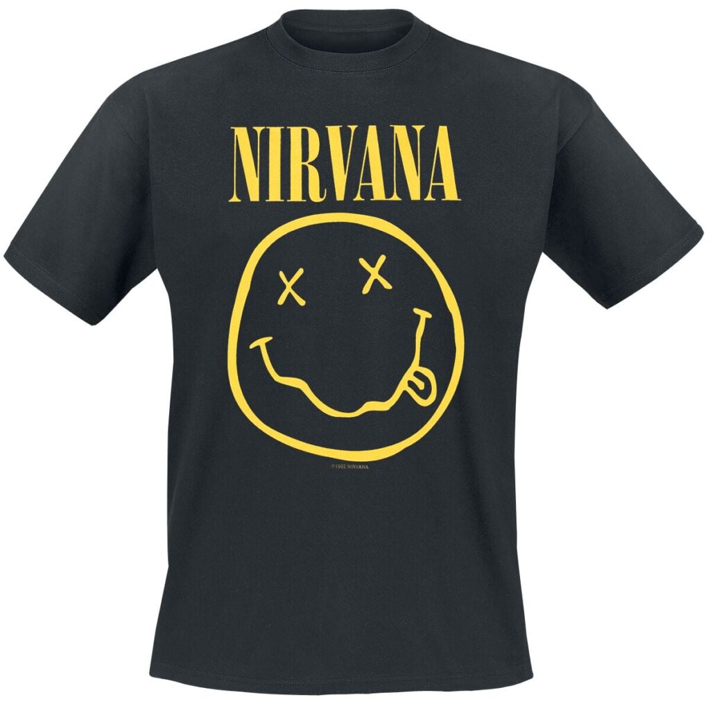 Nirvana Logo T-shirt black