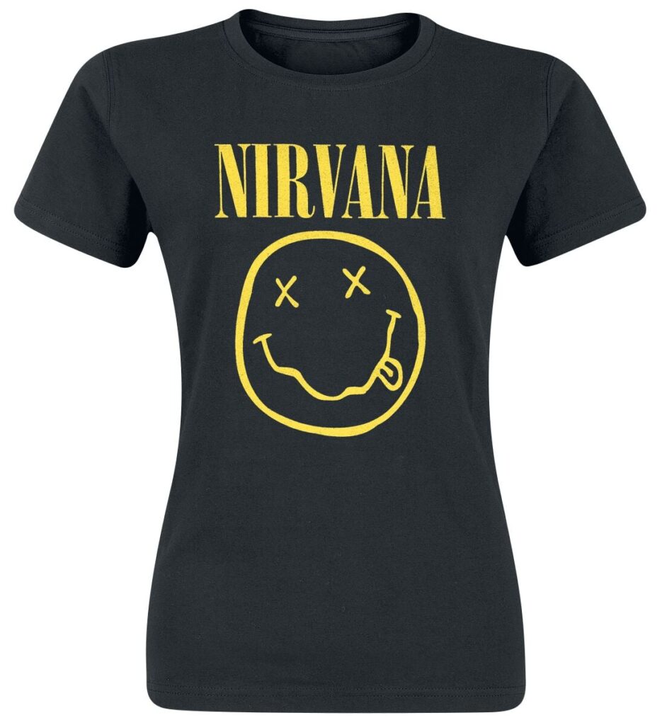 Nirvana Logo T-shirt black