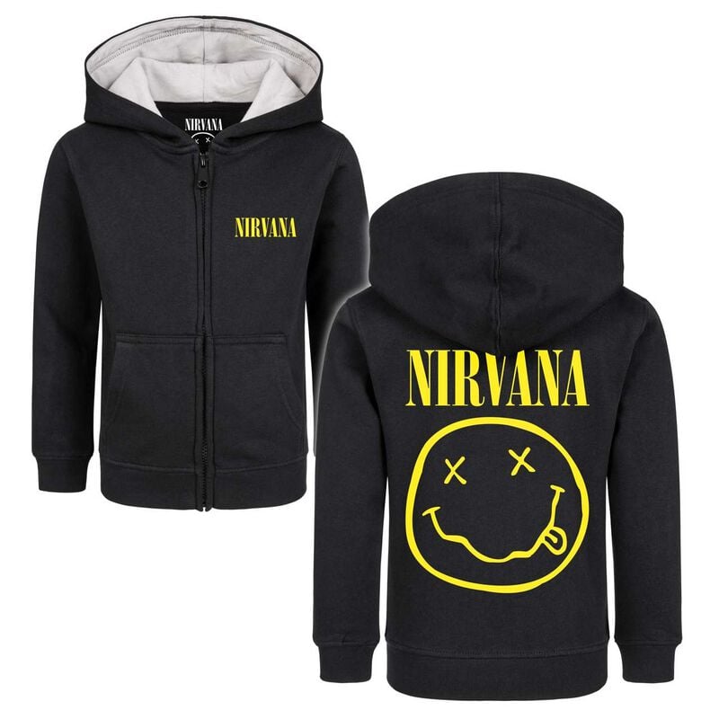 Nirvana Metal Kids - Logo Kids' Hoodie Jacket black