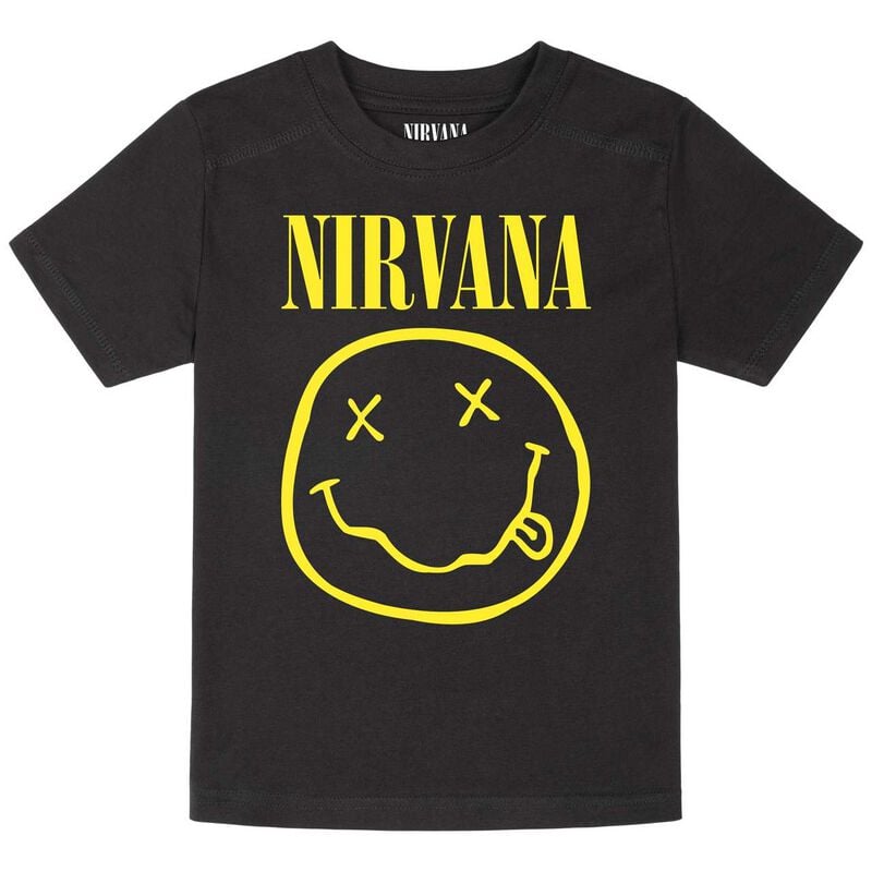 Nirvana Metal-Kids - Smiley Kids T-Shirt black