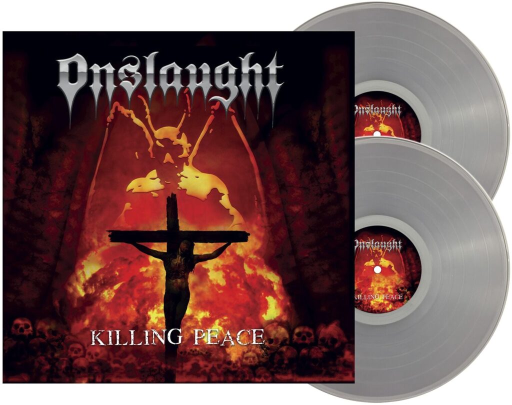 Onslaught Killing peace LP transparent