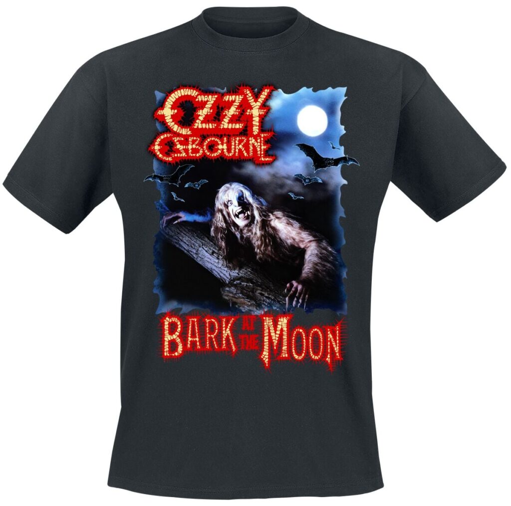 Ozzy Osbourne 40 Years Of Bark At The Moon T-shirt black