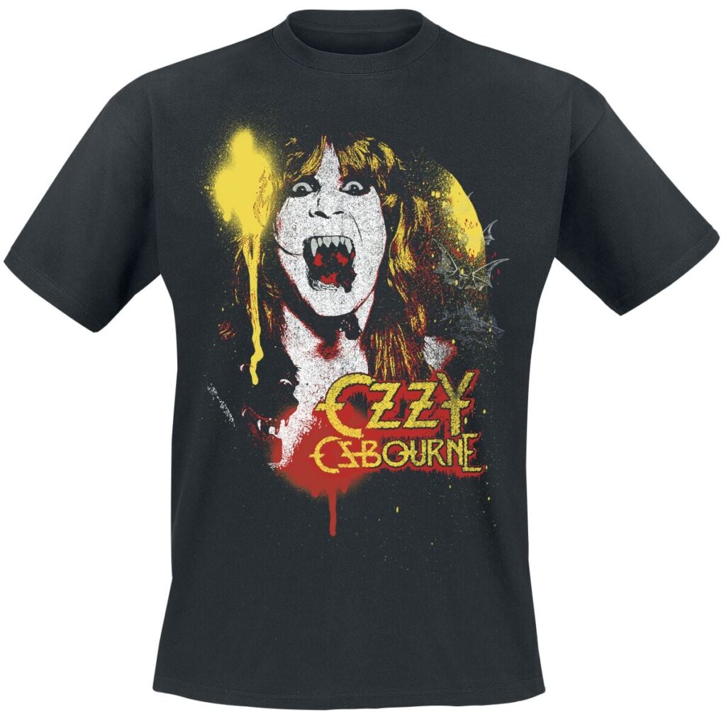 Ozzy Osbourne Screaming Devil T-shirt black