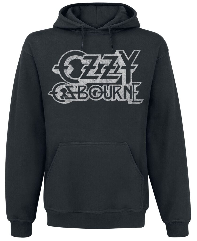 Ozzy Osbourne Vintage Logo Hoodie black