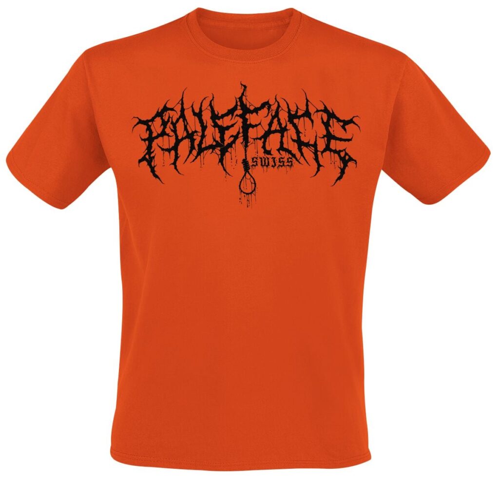 Paleface Swiss Logo T-shirt orange