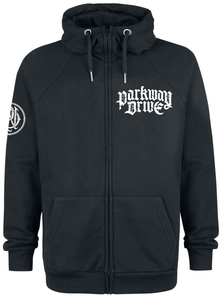 Parkway Drive Burn Your Heaven Hoodie Jacket black