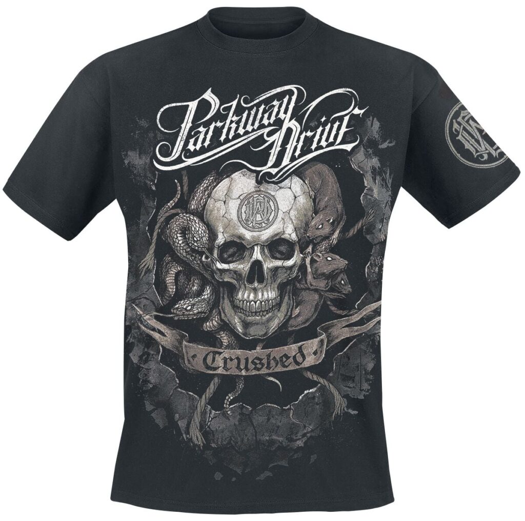 Parkway Drive Crushed Skull T-shirt black