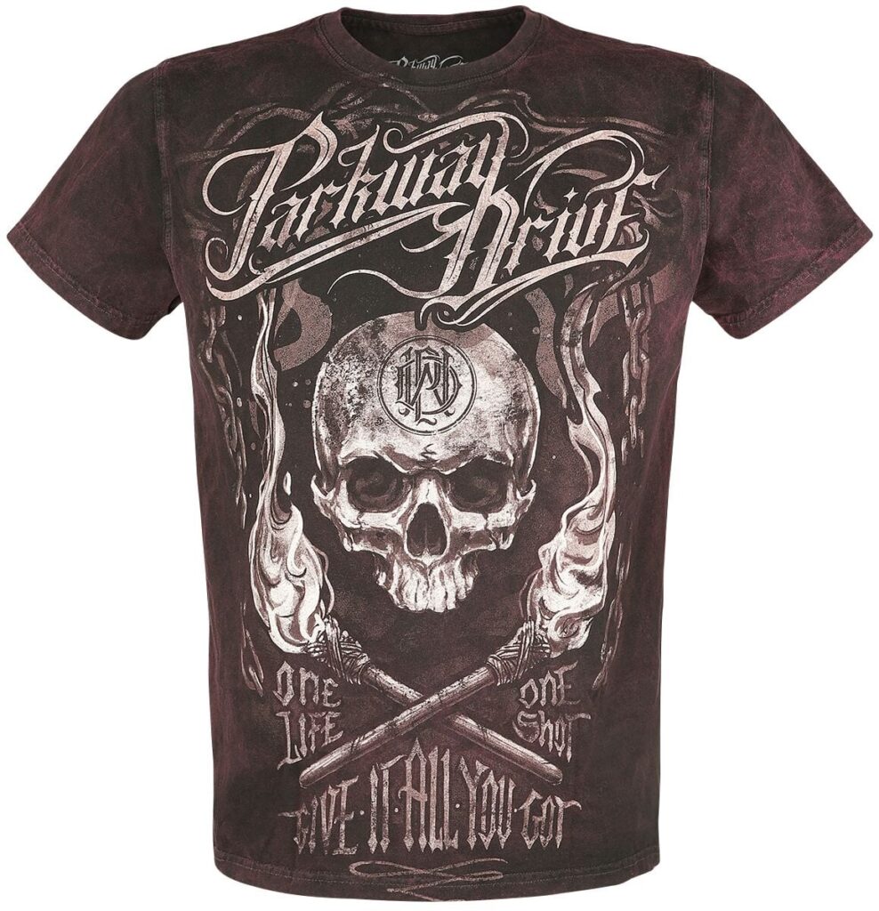 Parkway Drive Flame Alive T-shirt rust