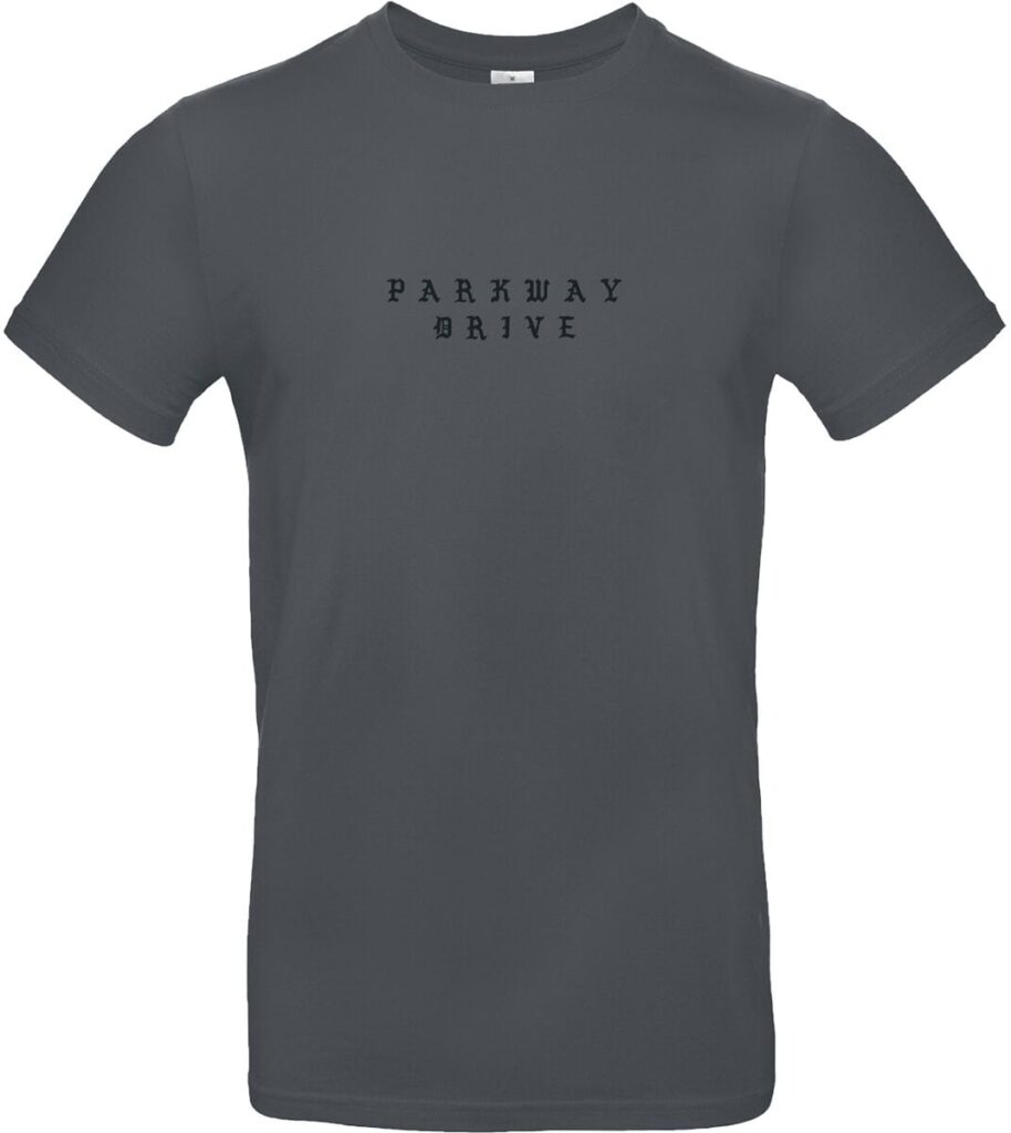 Parkway Drive Glitch T-shirt charcoal