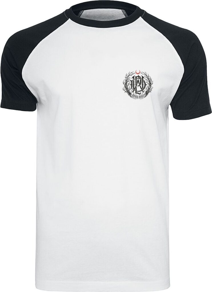 Parkway Drive Metal Crest T-shirt white black