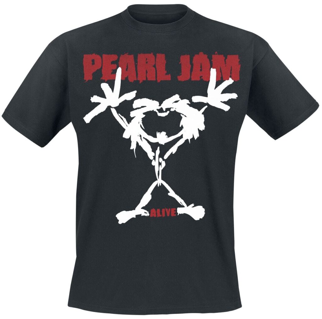 Pearl Jam Stickman T-shirt black