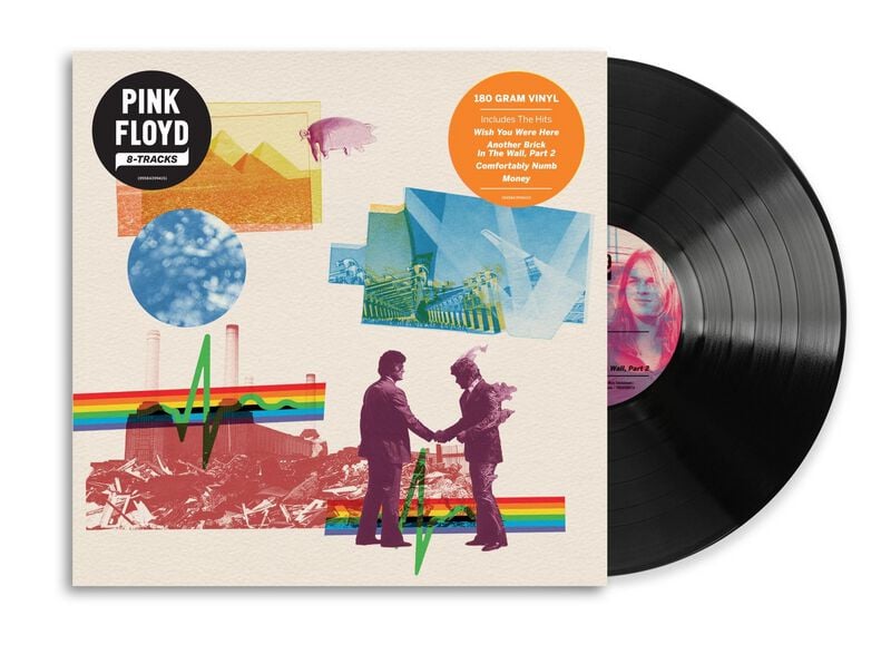 Pink Floyd 8-Tracks LP multicolor