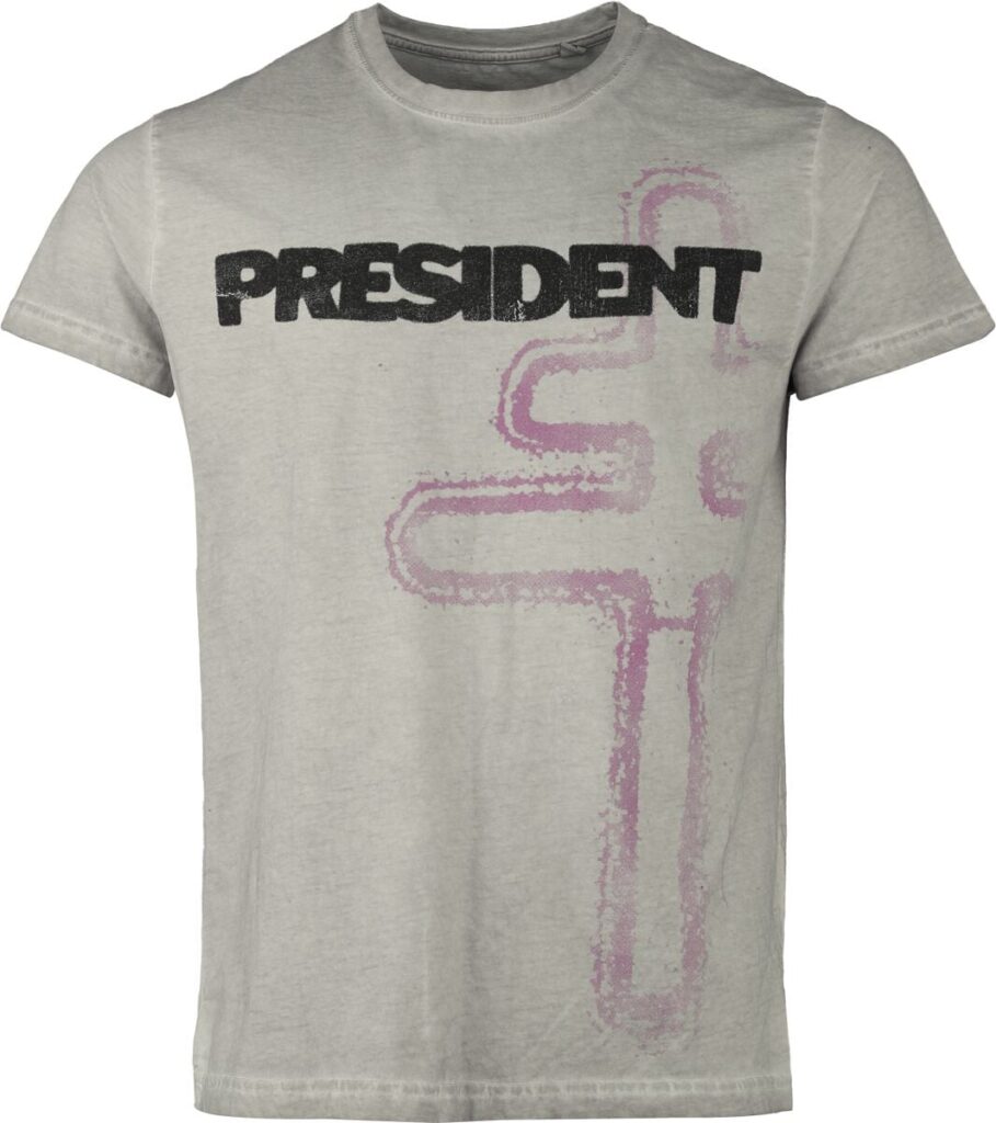 President Angel T-shirt grey
