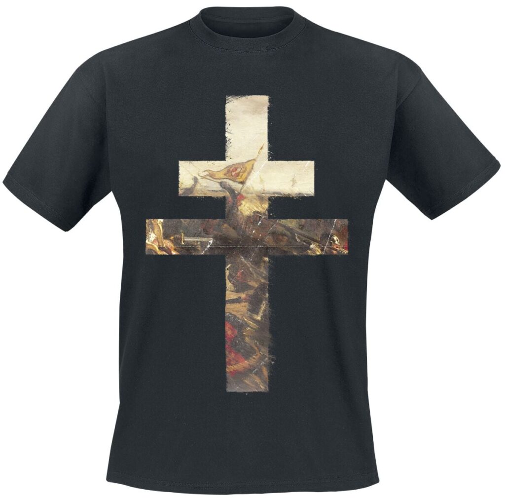 President Blood Of Your Empire Cross T-shirt black