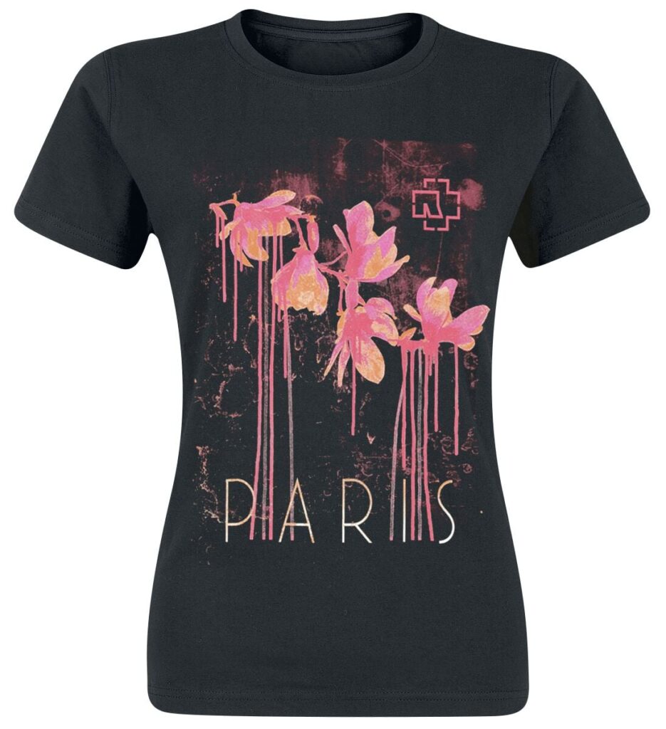 Rammstein Blut Frühling T-shirt black