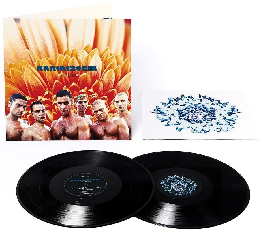 Rammstein Herzeleid LP multicolor