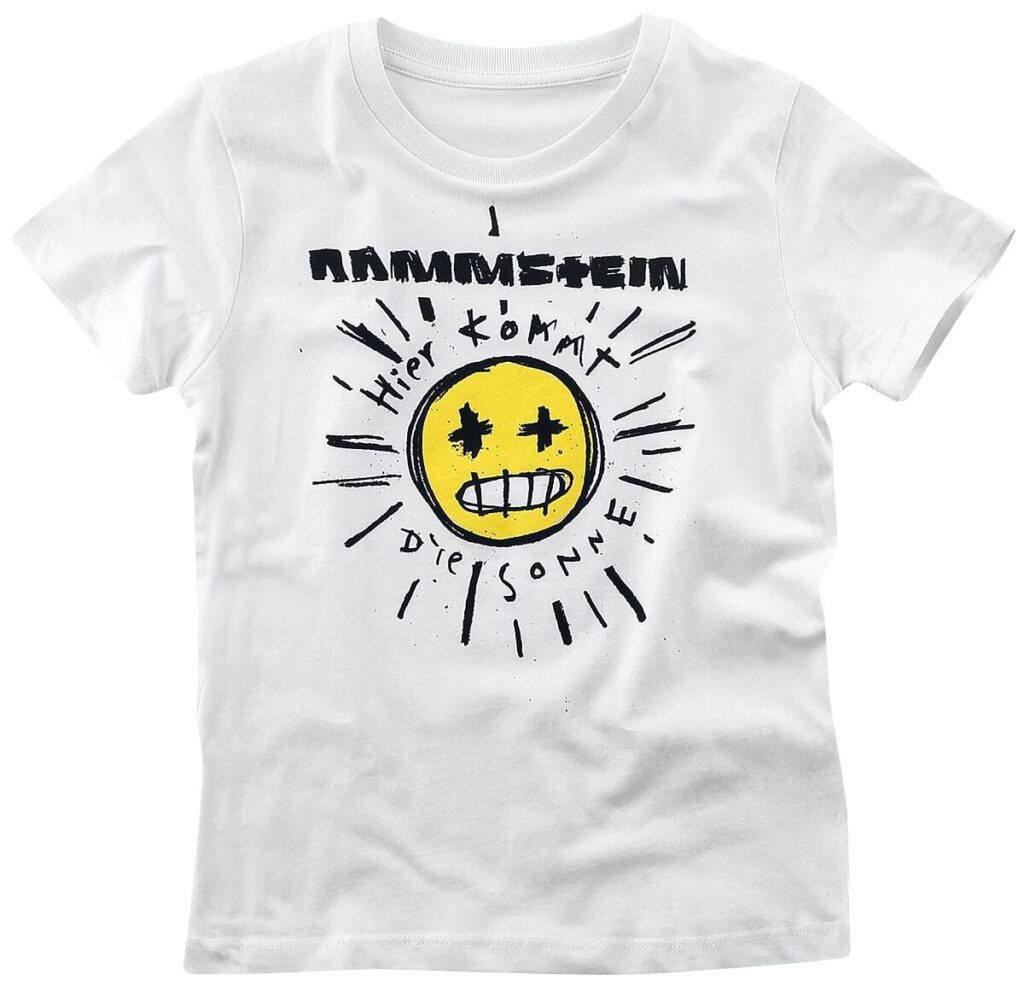 Rammstein Kids - Sonne T-Shirt white