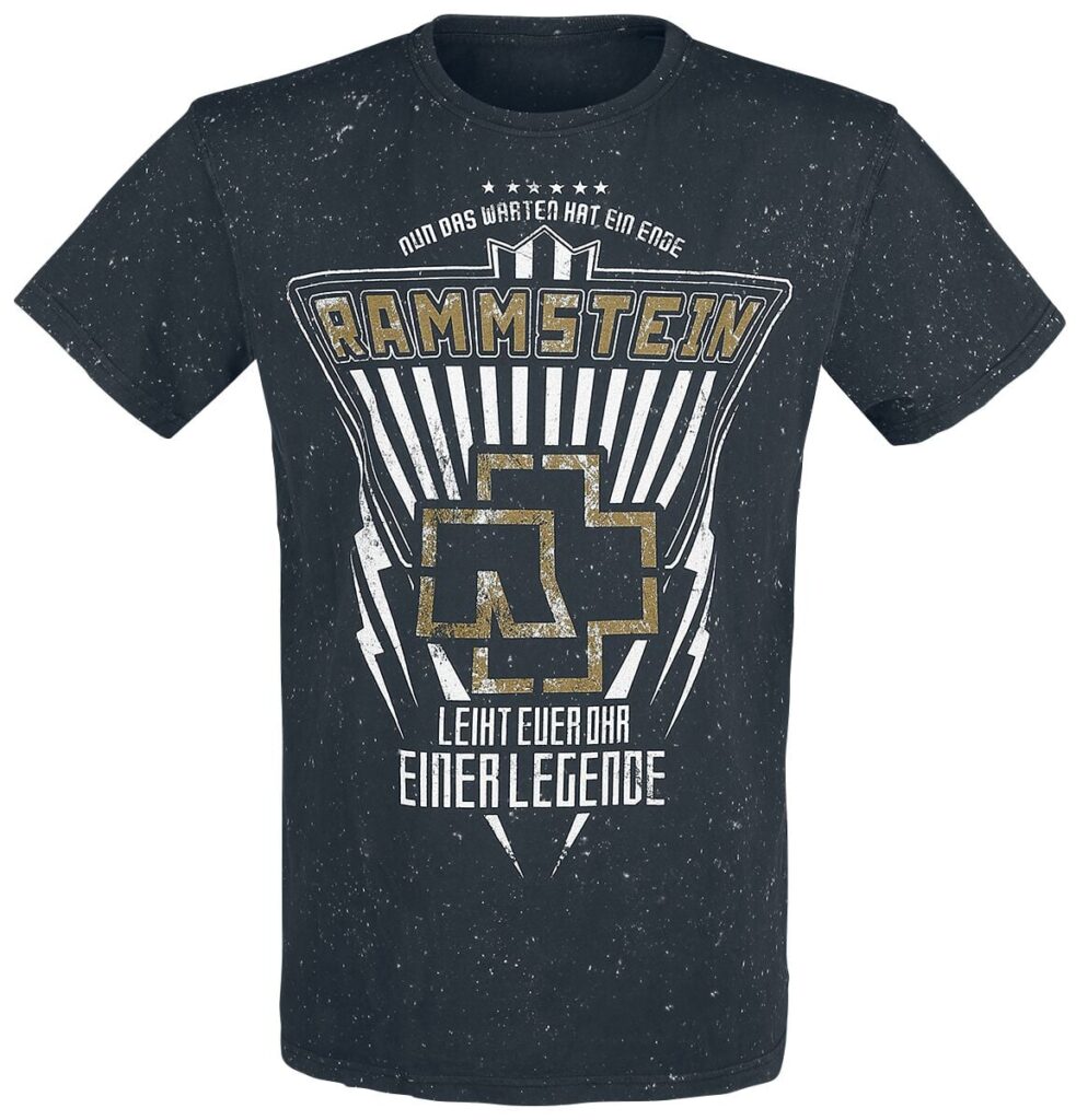 Rammstein Legende T-shirt black