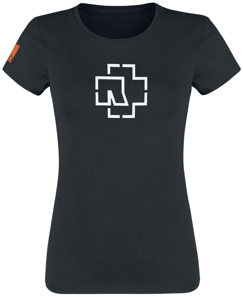 Rammstein Logo Glow T-shirt black