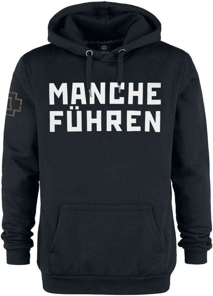 Rammstein Manche führen Hoodie black