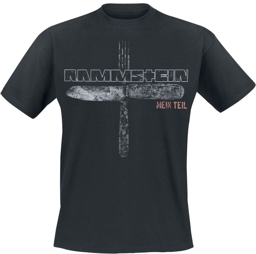 Rammstein Mein Teil 2.0 T-shirt black