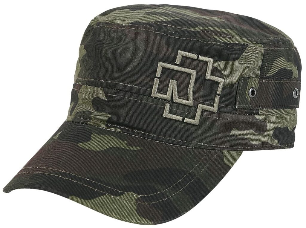 Rammstein Outline Logo Cap camouflage