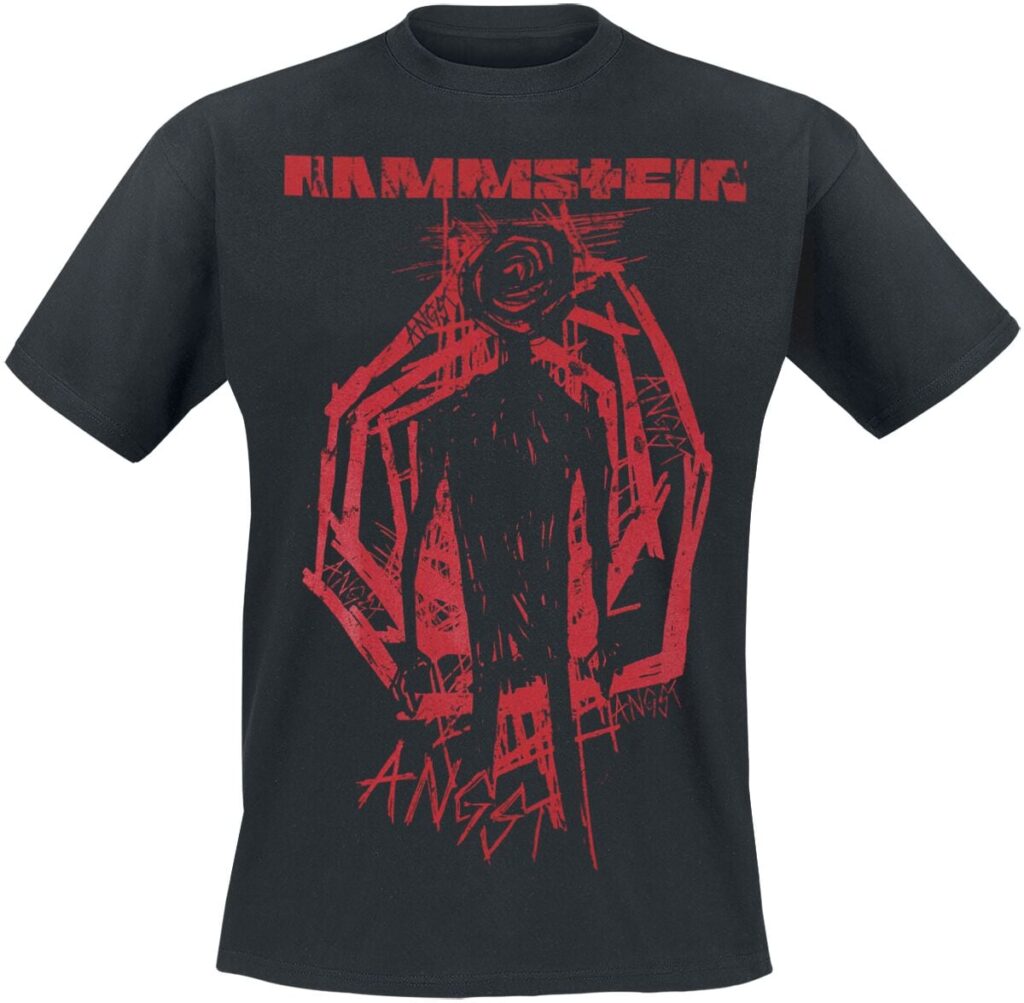 Rammstein Schwarzer Mann T-shirt black