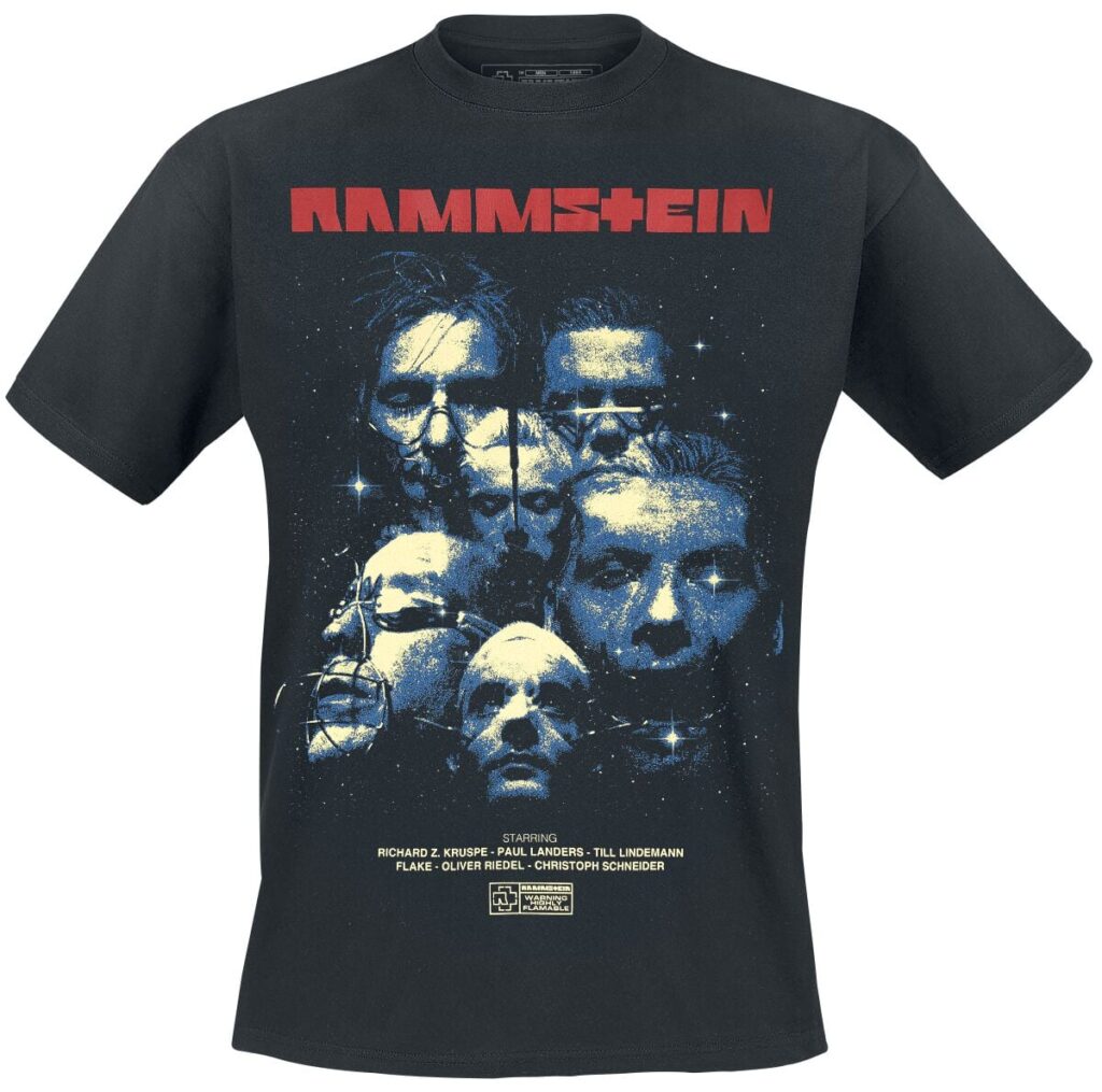 Rammstein Sehnsucht Movie T-shirt black