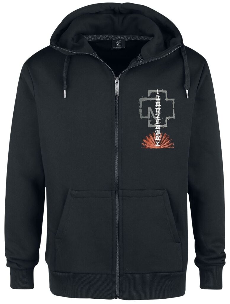 Rammstein Sonne Hoodie Jacket black