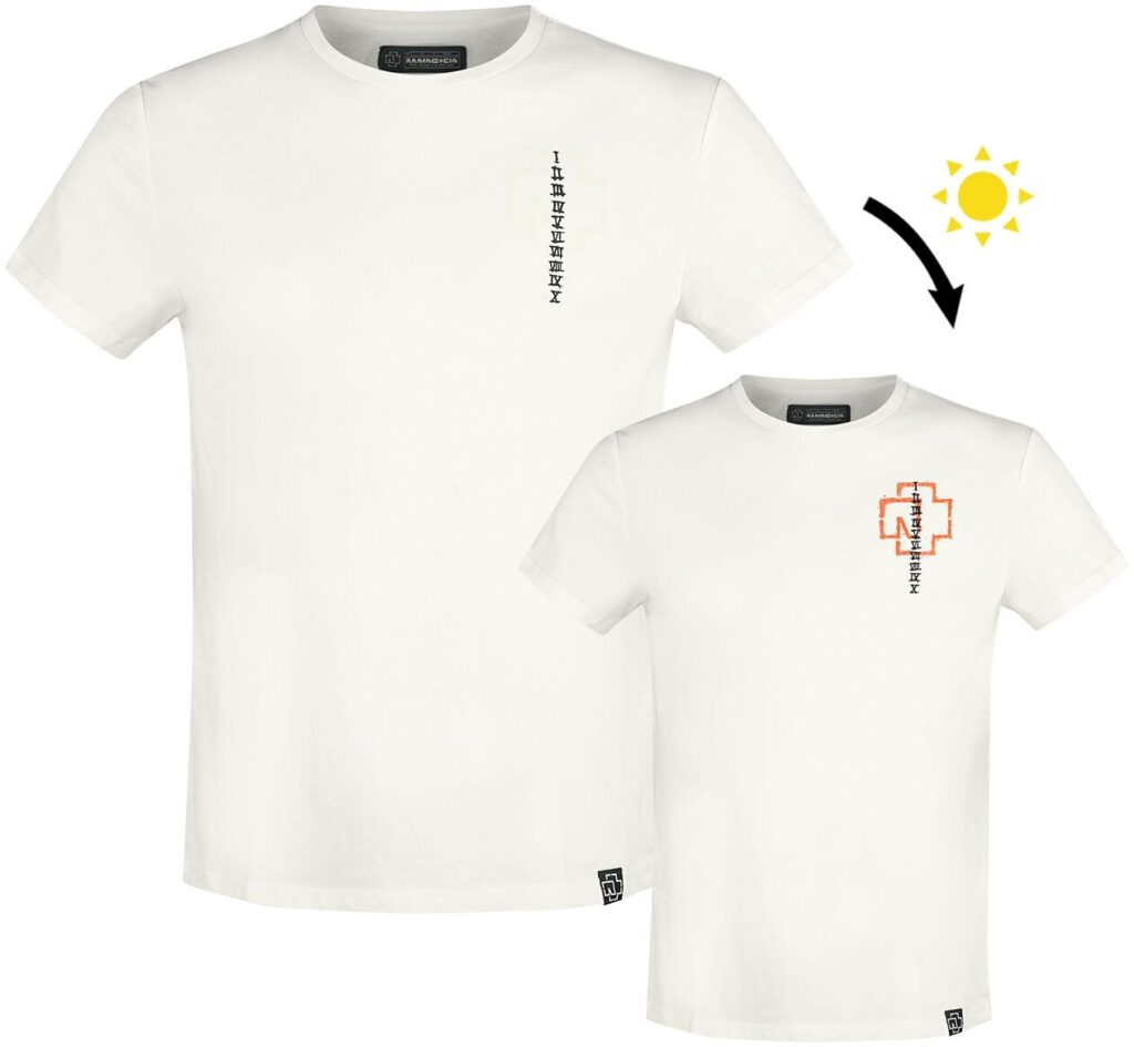 Rammstein Sonne T-shirt white