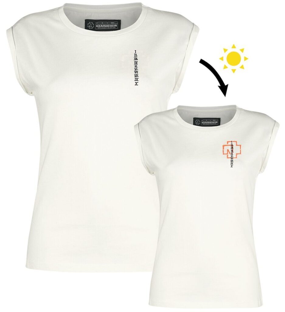 Rammstein Sonne T-shirt white