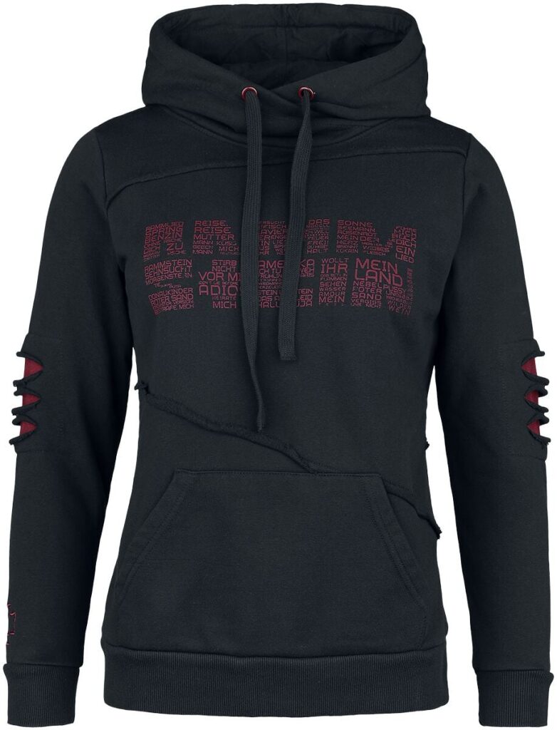 Rammstein Werk Hoodie black